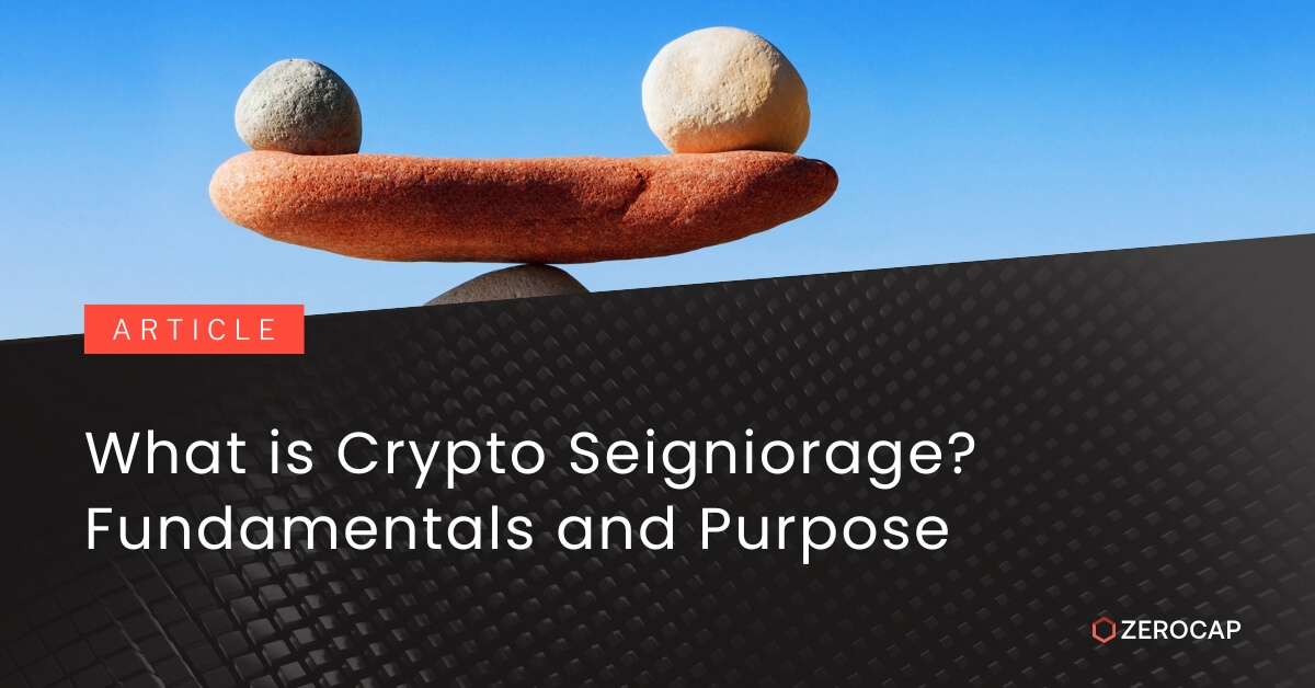 what is crypto seigniorage