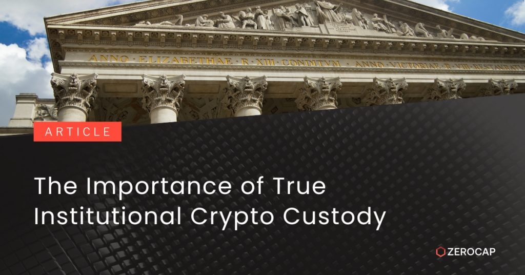 institutional crypto custodians