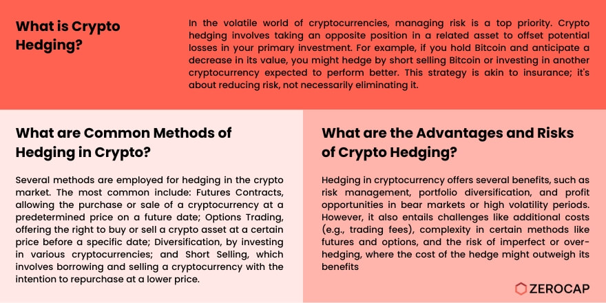 crypto hedging infographic