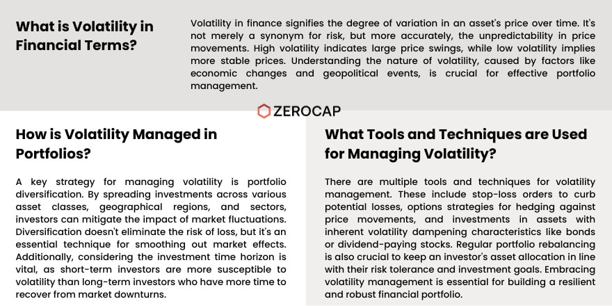 volatility management infographic